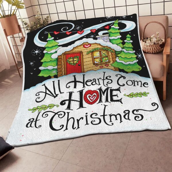 Christmas Fleece Blanket Sherpa Blanket