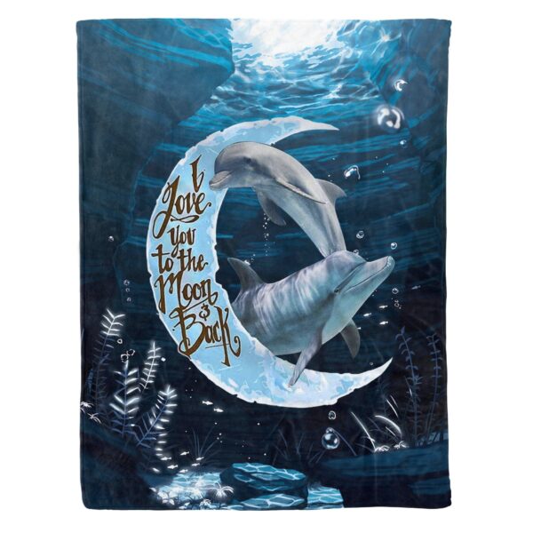 Dolphin Fleece Blanket Sherpa Blanket