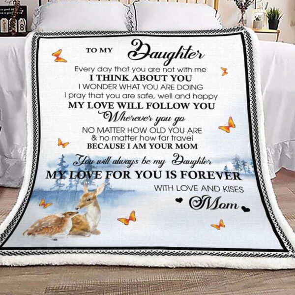 Daughter My Daughter Home Garden Linens Fleece Blanket Sherpa Blanket