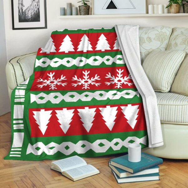 Christmas Fleece Blanket Sherpa Blanket