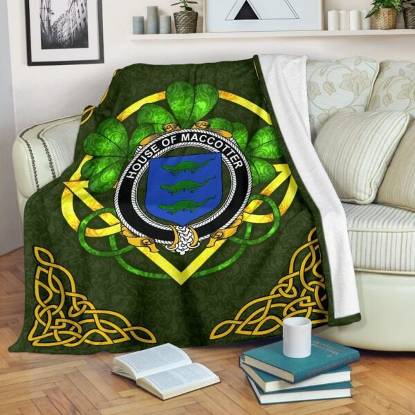 Maccotter Ireland Fleece Blanket Sherpa Blanket