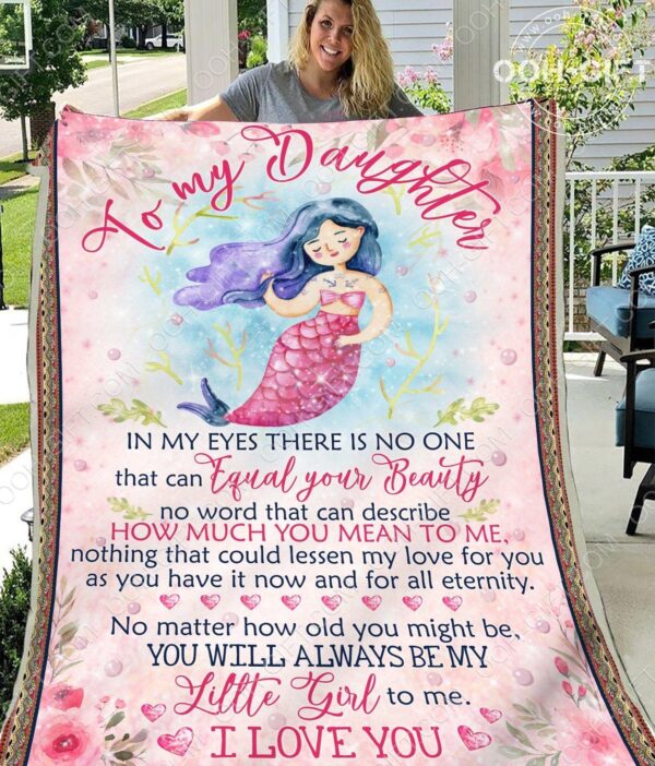 Daughter For All Eternity Fleece Blanket Sherpa Blanket