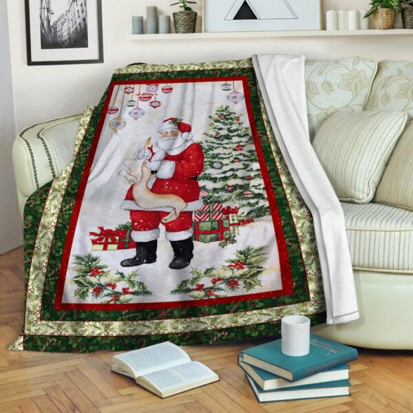 Christmas Fleece Blanket Sherpa Blanket