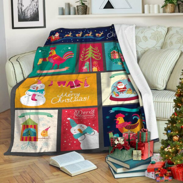 Christmas Fleece Blanket Sherpa Blanket