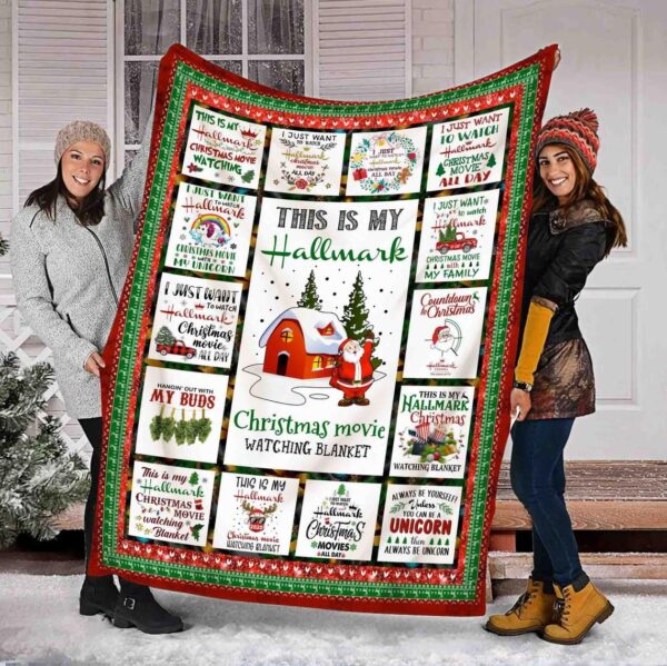 Christmas Fleece Blanket Sherpa Blanket