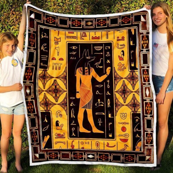 Egypt Pattern Fleece Blanket Sherpa Blanket