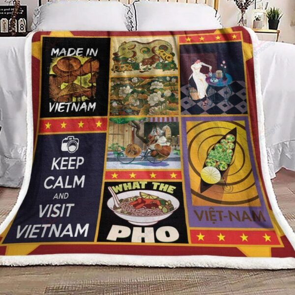 Vietnam Fleece Blanket Sherpa Blanket