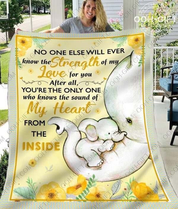 Daughter Sound Of My Heart Fleece Blanket Sherpa Blanket