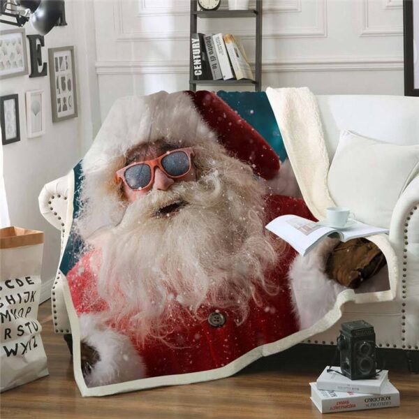 Christmas Fleece Blanket Sherpa Blanket