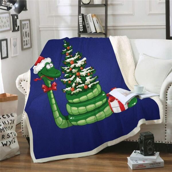Christmas Fleece Blanket Sherpa Blanket