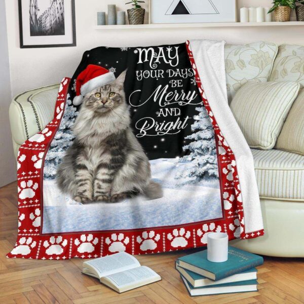 Cat Day Fleece Blanket Sherpa Blanket