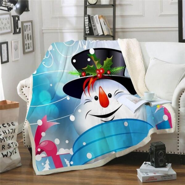 Christmas Fleece Blanket Sherpa Blanket