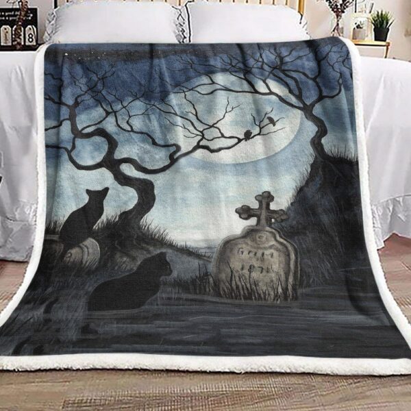 Cat Fleece Blanket Sherpa Blanket
