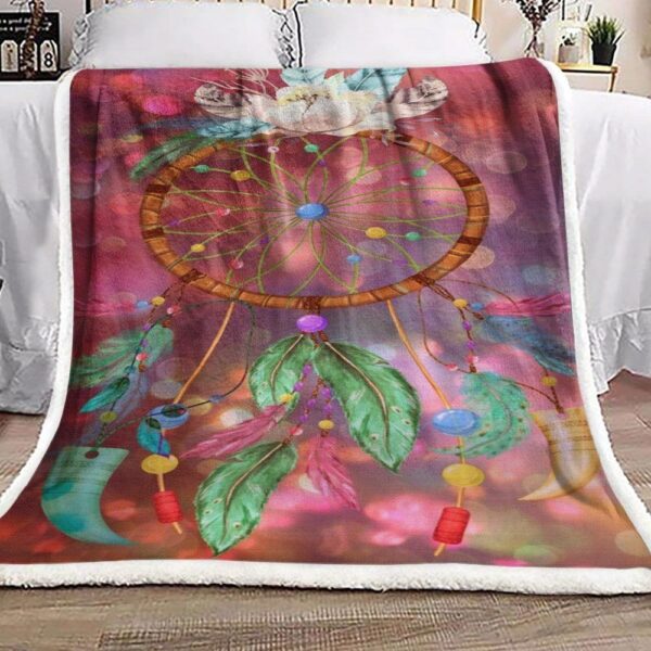 Dream Catcher Fleece Blanket Sherpa Blanket