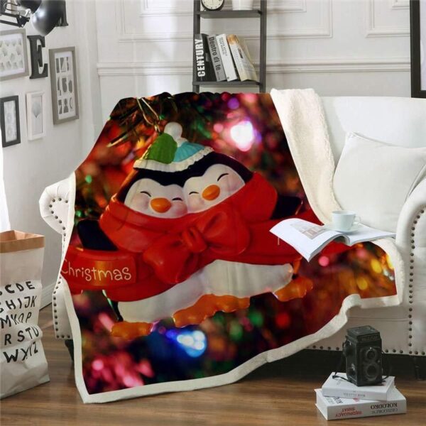 Christmas Fleece Blanket Sherpa Blanket