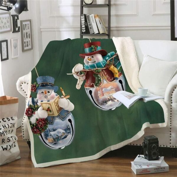 Christmas Fleece Blanket Sherpa Blanket