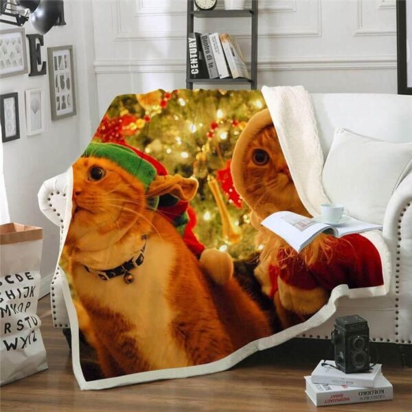 Christmas Fleece Blanket Sherpa Blanket