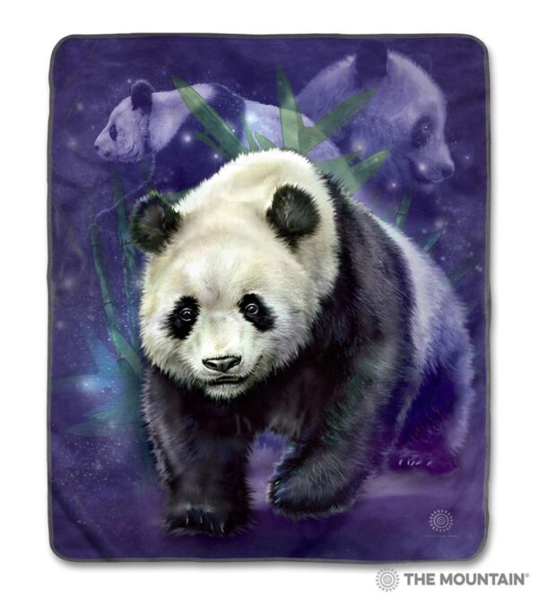 Panda Collage Fleece Blanket Sherpa Blanket