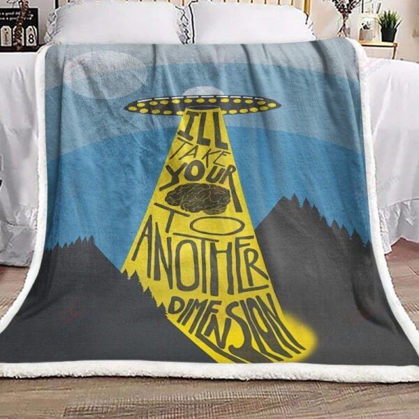 Ufo Fleece Blanket Sherpa Blanket
