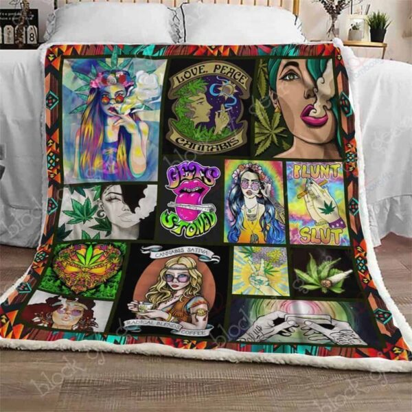 Girl Fleece Blanket Sherpa Blanket