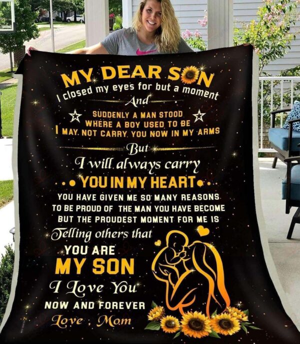 Son Fleece Blanket Sherpa Blanket