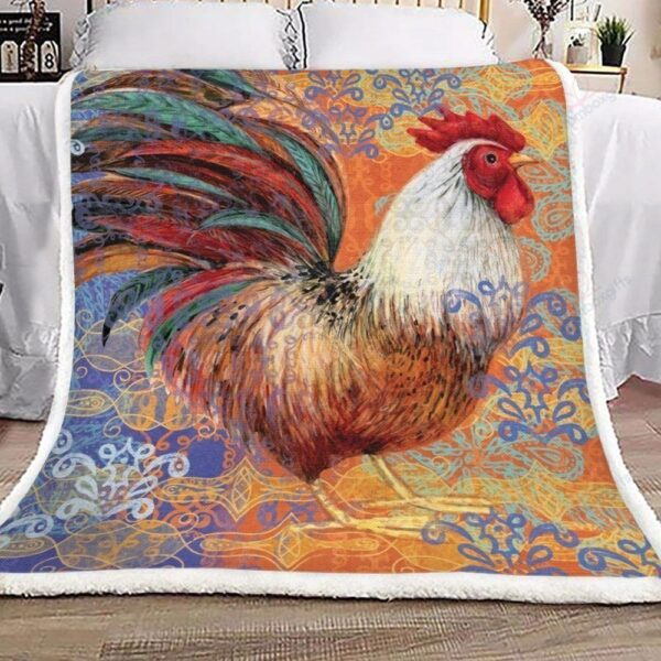 Chicken Fleece Blanket Sherpa Blanket