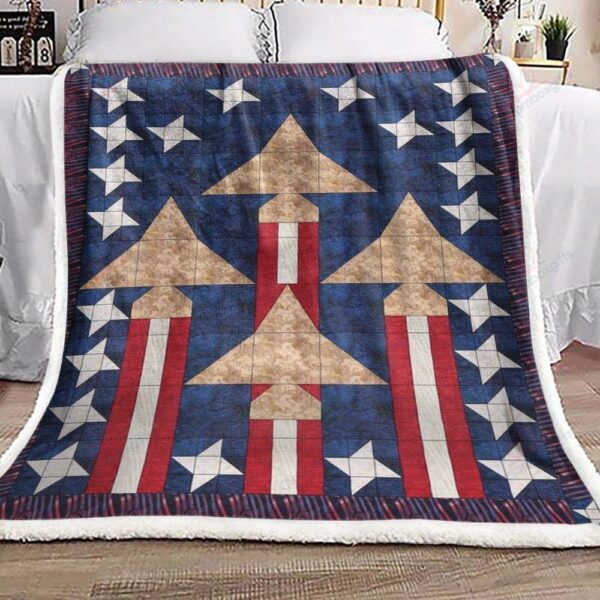 Pilot Fleece Blanket Sherpa Blanket