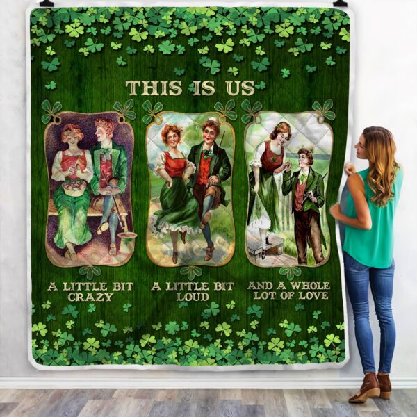 Couple This Is Us Irish Fleece Blanket Sherpa Blanket