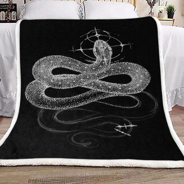 Snake Fleece Blanket Sherpa Blanket