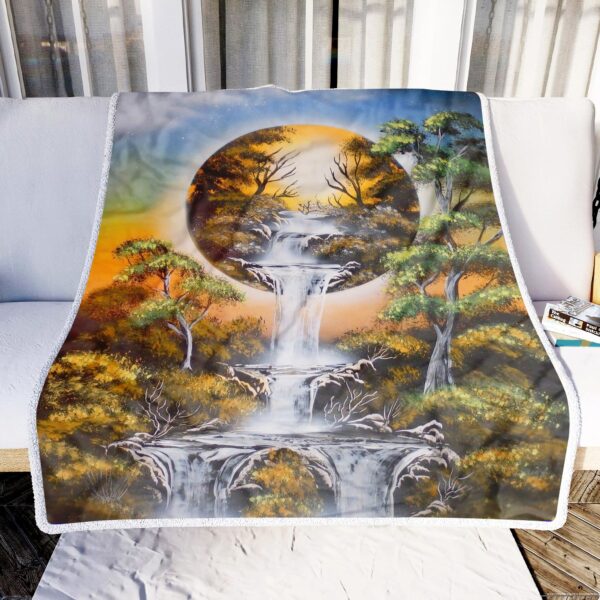 Natural Landscape Fleece Blanket Sherpa Blanket