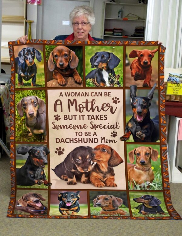 Dachshund Fleece Blanket Sherpa Blanket