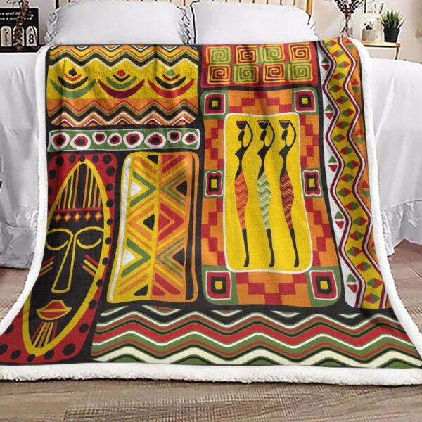 Native American Fleece Blanket Sherpa Blanket