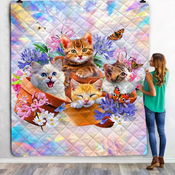 Garden Wonders Fleece Blanket Sherpa Blanket