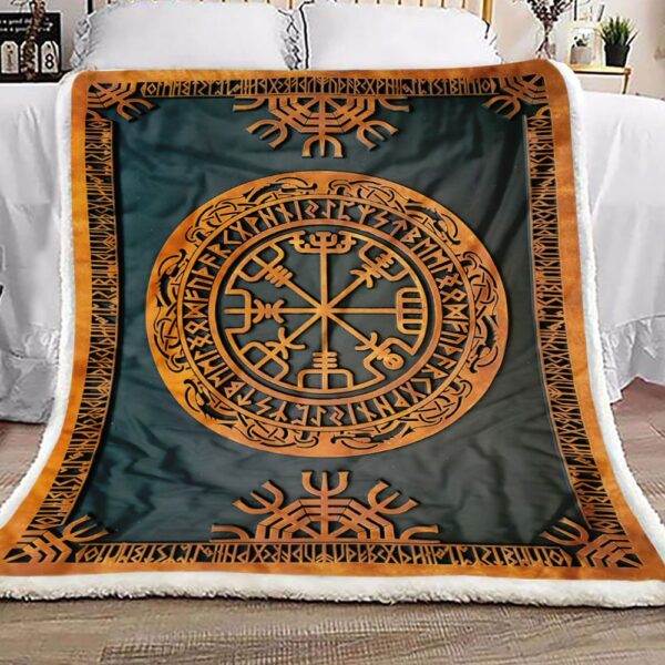 Viking Norse Mythology Fleece Blanket Sherpa Blanket