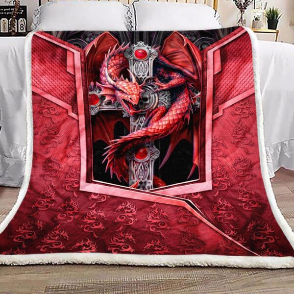 Dragon Metan Fleece Blanket Sherpa Blanket