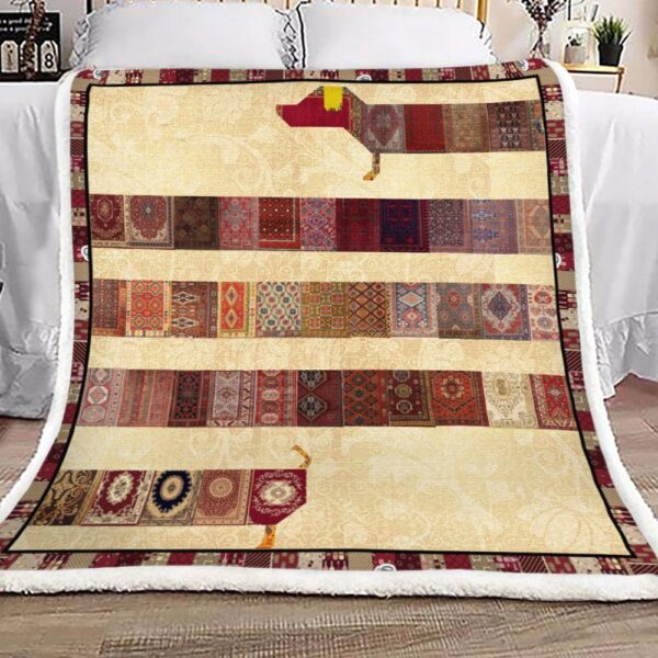 Dachshund Fleece Blanket Sherpa Blanket