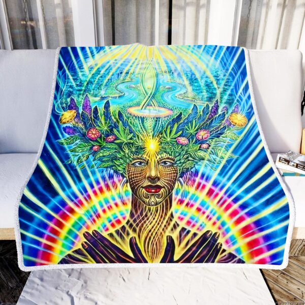 Mother Nature Fleece Blanket Sherpa Blanket
