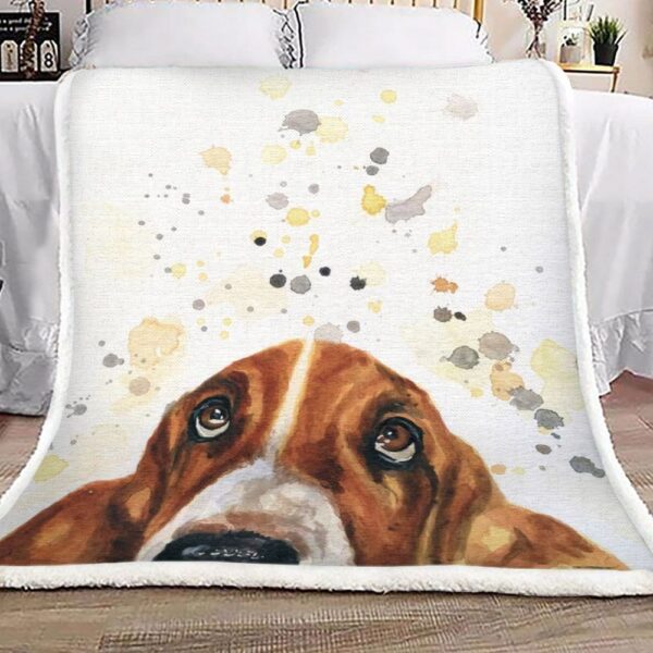 Dachshund Fleece Blanket Sherpa Blanket