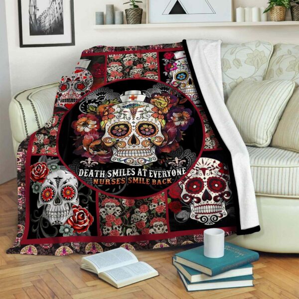 Nurse Fleece Blanket Sherpa Blanket