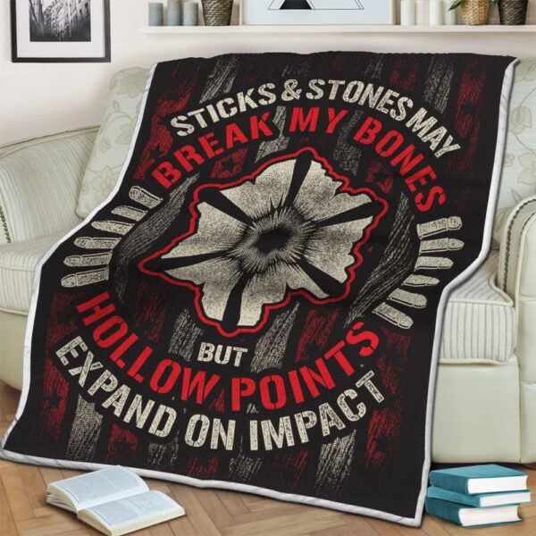 Veteran Fleece Blanket Sherpa Blanket