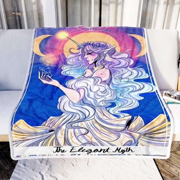 The Elegant Myth Fleece Blanket Sherpa Blanket