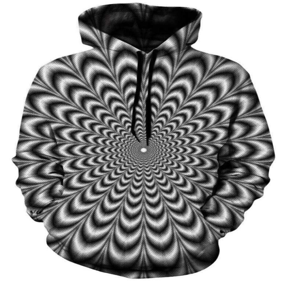 Eye illusion Cool Optical illusions Hoodie 3D All Over Print The