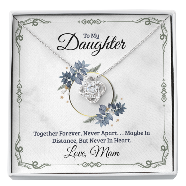 Gift For Daughter - Love Knot Necklace