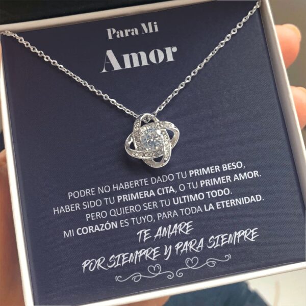 Para Mi Amor - Ultimo Todo - Love Knot Necklace
