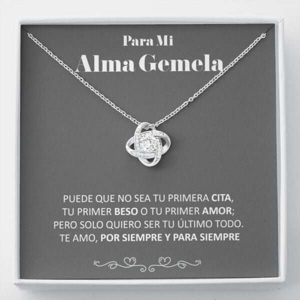Para Mi Alma Gemela - Love Knot Necklace
