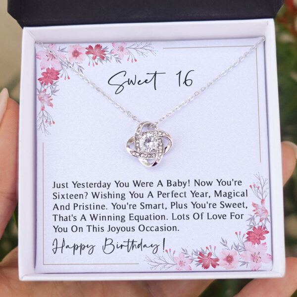 Sweet 16Th Birthday Gifts For 16 Years Old Girl Necklace