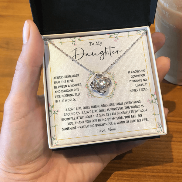 Daughter Necklace From Mother To Daughter, Gifts For Daughter From Mom, Jewelry For Daughter From Mother, Daughter Gifts