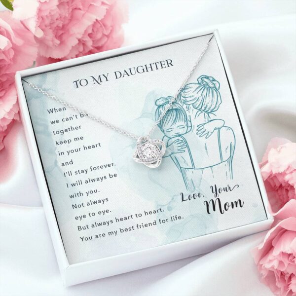 To My Daughter - You Are My Best Friend For Life - Necklace