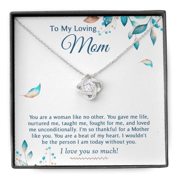 Gifts For Mom From Daughter Son To My Mom Necklace Gift For Mom Birthday Gifts, Mom Gifts For Mothers Day Necklace For Mom From Daughter Son To Mom Gifts Necklaces With Message Card And Gift Box