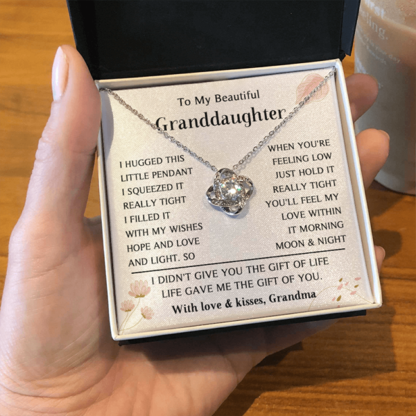Granddaughter Necklace Gift From Grandma, Gifts For Granddaughter, Necklace For Granddaughter Gifts From Grandma
